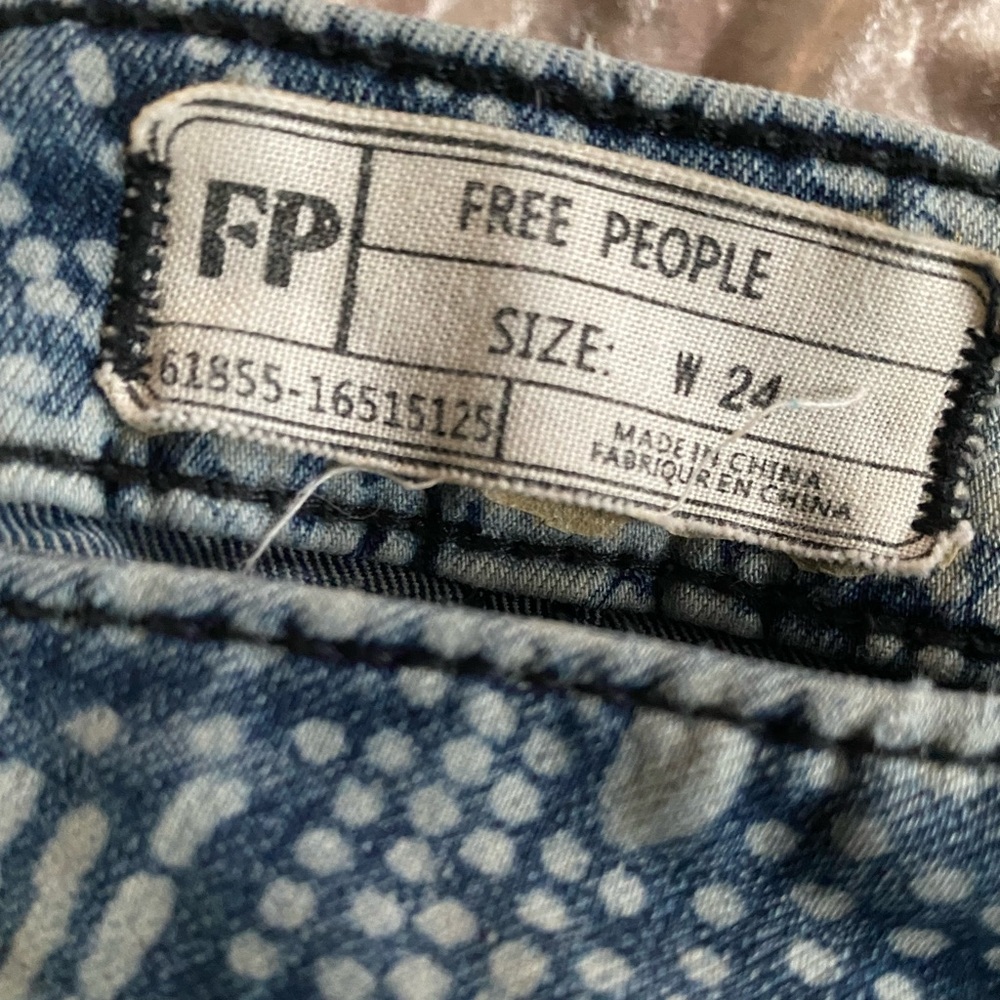 Free People Flared Tattoo Jeans